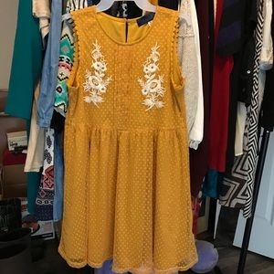 Blue Rain Lace Dress